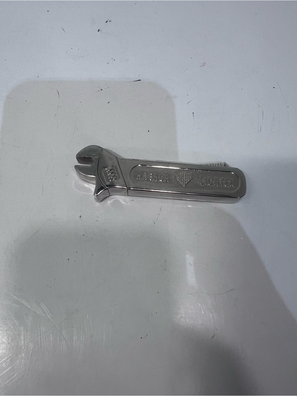 Unlisted Silver Mini Adjustable Wrench lighter